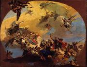 Giovanni Battista Tiepolo Triunfo das Artes oil painting reproduction